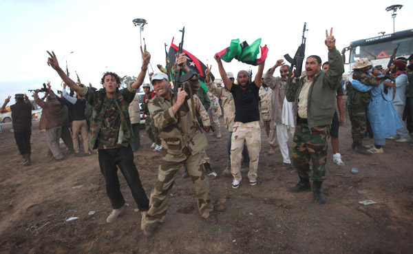Celebration begins as NTC to fully control Bani Walid Celebration begins as NTC to control Bani Walid