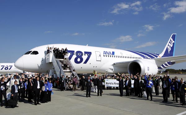 Boeing 787 Dreamliner makes commercial debut on Sino-Japan route