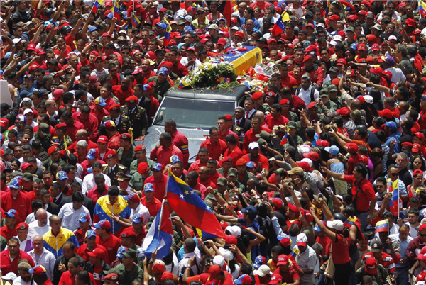 Venezuela mourns Chavez
