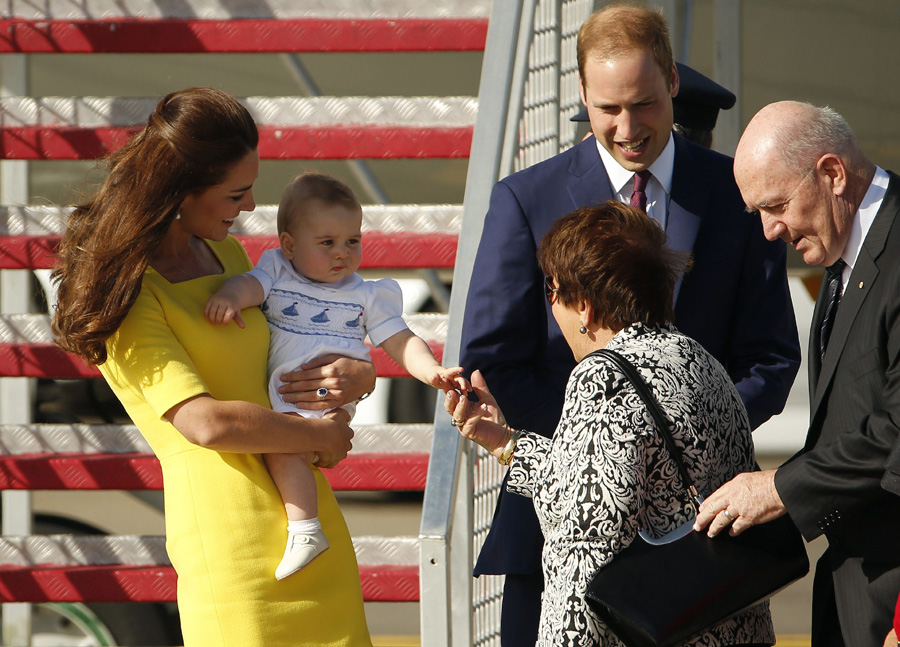 William, Kate and Prince George ready to charm Australia