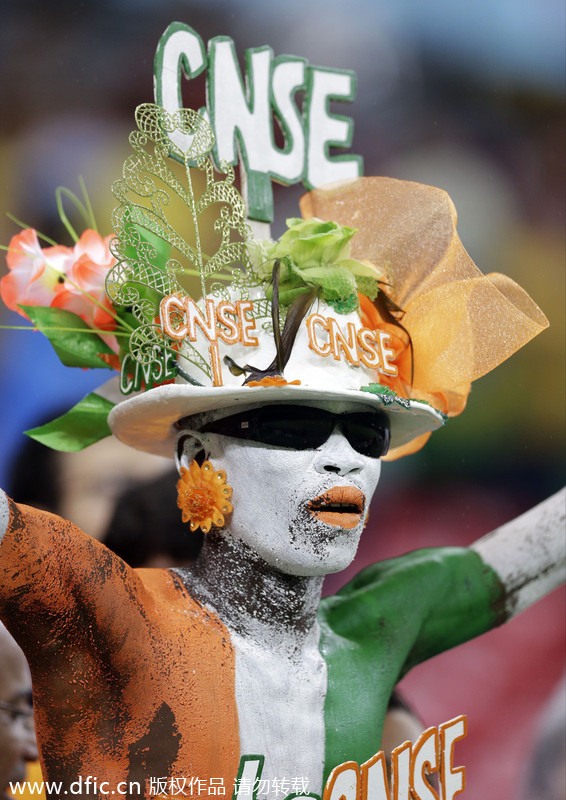 Fans also dazzle in Brazil