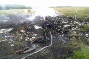 Ukraine closes airspace over conflict zone