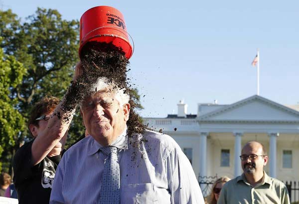 'Rubble Bucket Challenge' in US to support Palestinians