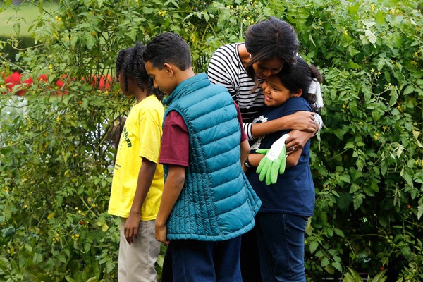 White House also produces harvest joy