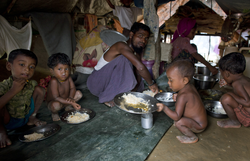 Making do with meager meals