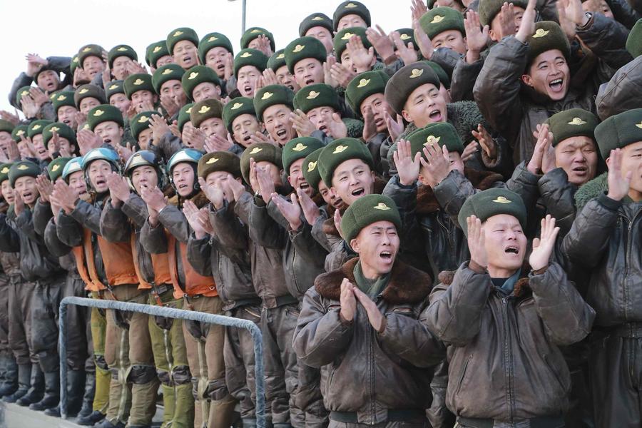 DPRK leader inspects KPA Air and Anti-Air Force Unit 458