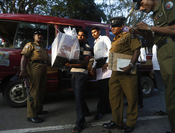 Sri Lankan president concedes defeat in election