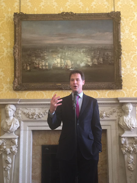 British deputy PM hosts Chinese New Year Reception