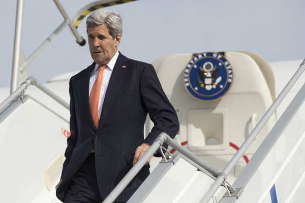 Kerry briefs Europeans on Iran nuke talks