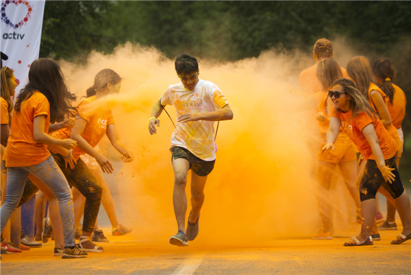 Remembered in a colorful way