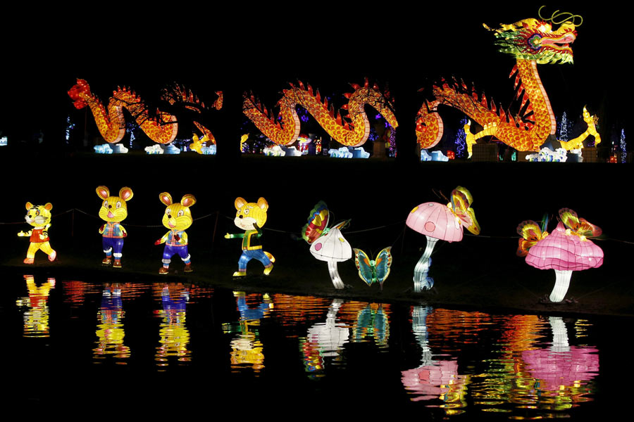 Here is London, but with distinctive Chinese features