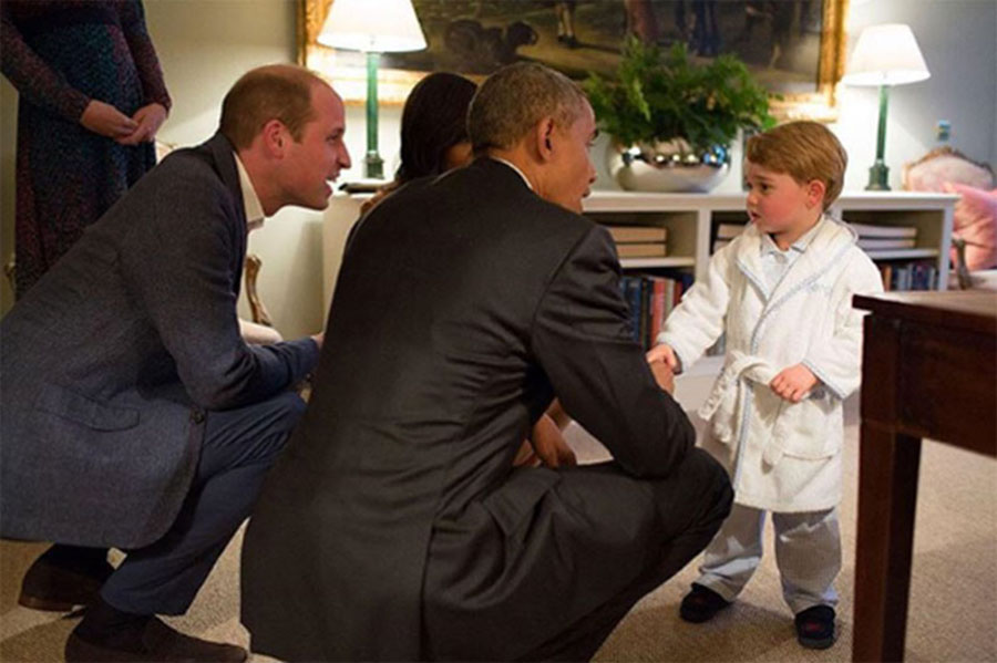 Meeting Obama in Pajamas