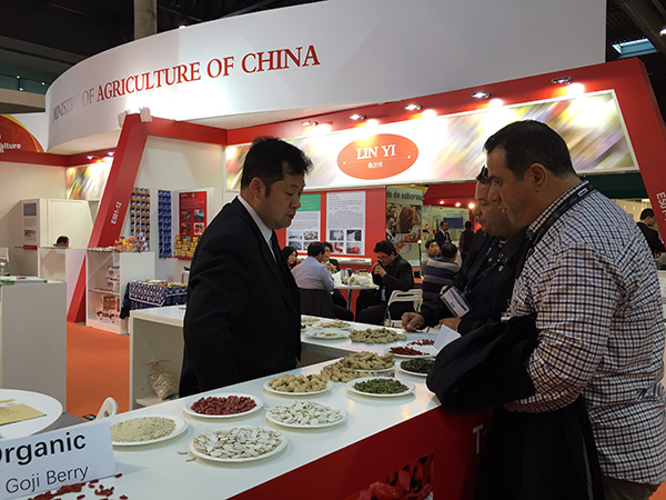 Record number of Chinese exhibitors at Spanish food expo