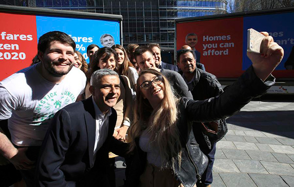 UK's Labor Party politician Sadiq Khan elected first Muslim mayor of London