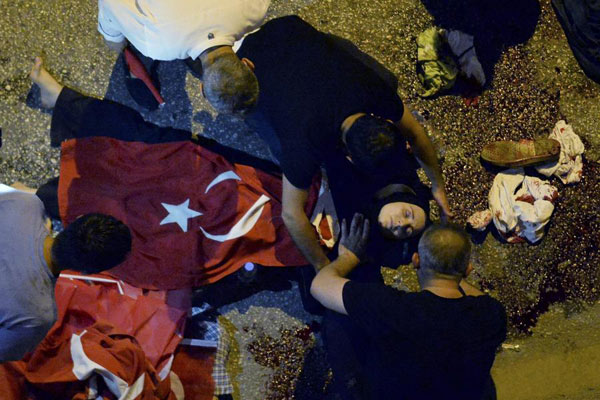 Turkish military claims it has taken power, BBC and Sky News say