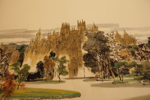 Chengdu art exhibition welcomed by London audience