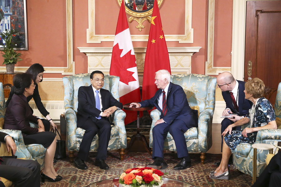 Premier meets Canada's governor general
