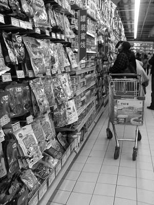 部分茶食品主打健康牌其實(shí)沒茶葉