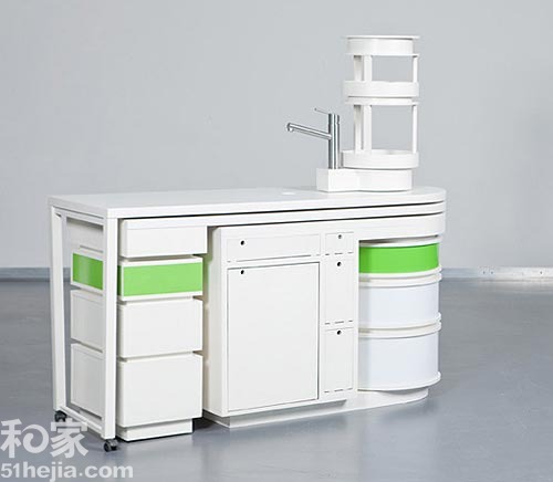 10款實用整體櫥柜 打造1平米小廚房