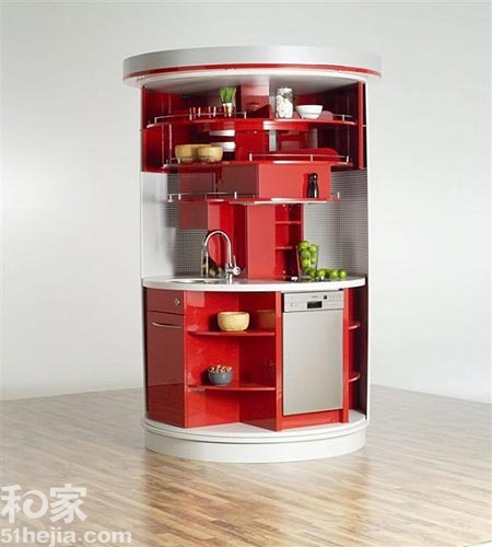 10款實用整體櫥柜 打造1平米小廚房