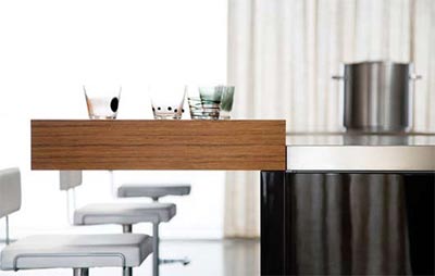 品味時尚生活 酒吧式裝混搭整體廚房