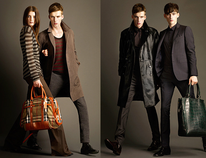 Burberry發(fā)布2012春夏型錄