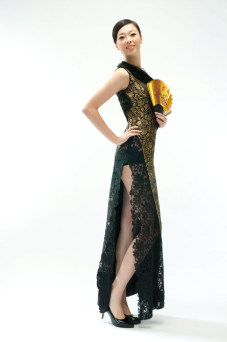 世界旅游形象大使王旭艽浪漫情人節(jié)寫真