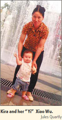 在外國人家里做“阿姨”并不費勁