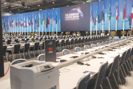 走進G20國倫敦峰會會展中心(組圖)