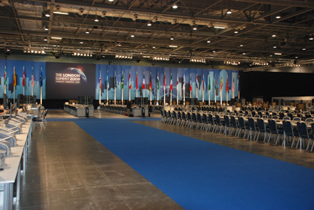 走進G20國倫敦峰會會展中心（組圖）