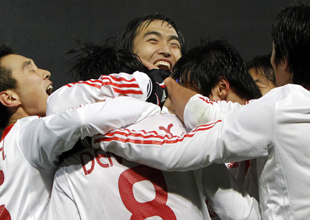 中國隊3：0完勝韓國隊