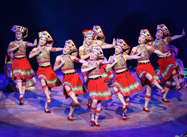 廣西民族音畫《八桂大歌》閃耀京城<A href=