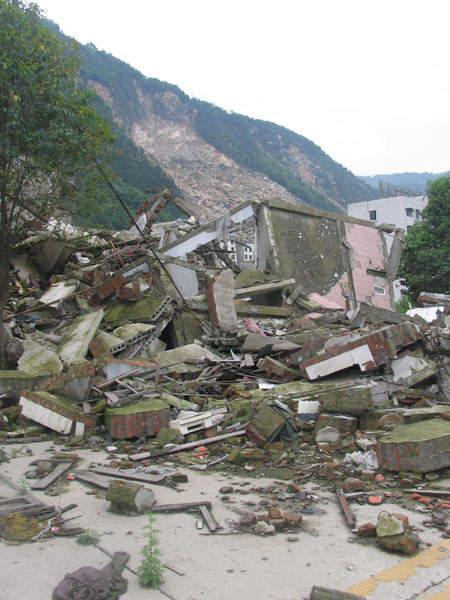 震撼！地震一周年前夕訪問北川老縣城（組圖）
