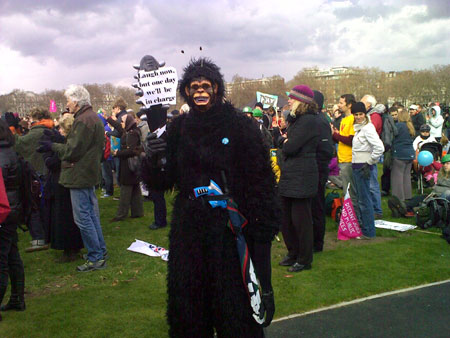 G20臨近，倫敦迎來示威潮