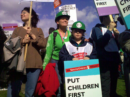 G20臨近，倫敦迎來示威潮