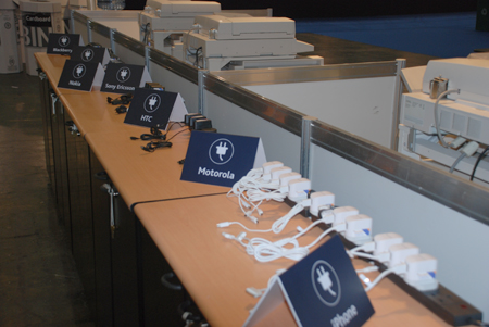 G20國峰會媒體大廳里各項設施配備完整