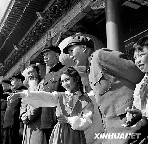 1953年：志愿軍凱旋觀禮