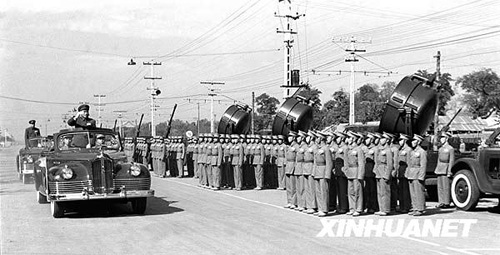 1953年：志愿軍凱旋觀禮