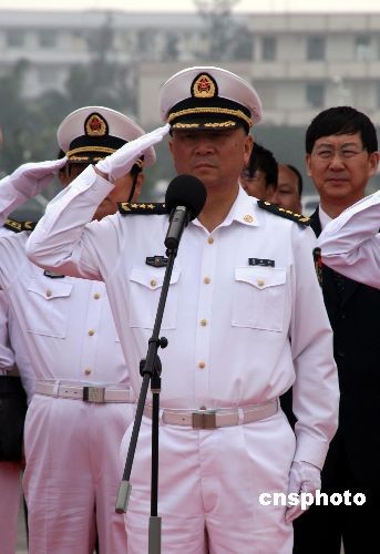 中國海軍第二批護(hù)航編隊(duì)出發(fā) 赴亞丁灣海域護(hù)航