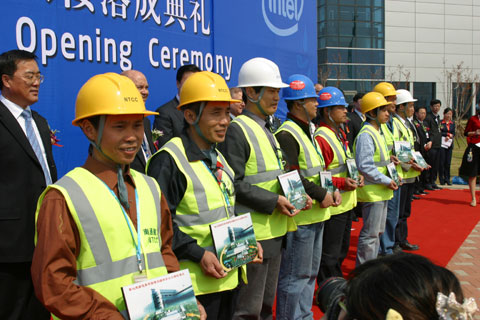 英特爾大連工程進展順利