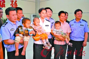 廣東河源系列幼童被搶案告破3名兒童獲救(組圖)