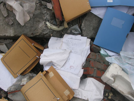 震撼！地震一周年前夕訪問北川老縣城（組圖）