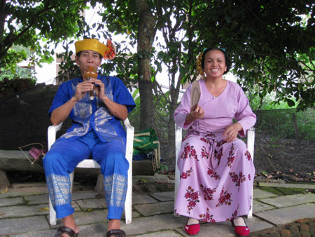西雙版納傣族園組織非物質文化遺產培訓