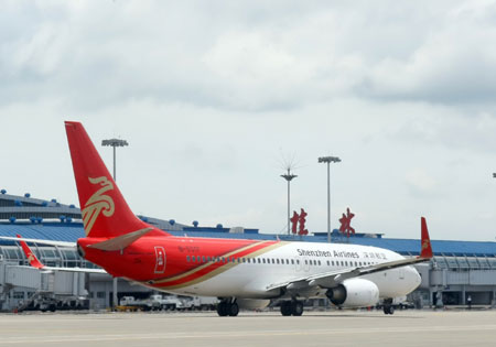 桂林直航臺灣20日執行首次飛行任務