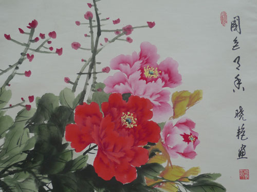 藝術在民間 走入農(nóng)民牡丹畫創(chuàng)作第一村[組圖]