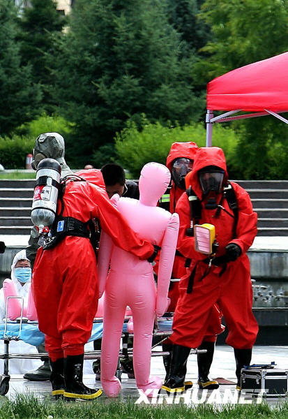 “長城6號”國家反恐怖演習開始舉行[組圖]