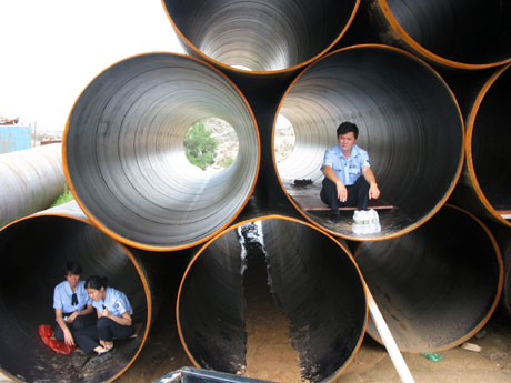 海口白沙門污水處理廠擴建工程發生事故 5工人被困