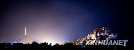 布達拉宮七月美如畫[組圖]