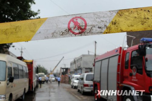 石家莊廠房坍塌事故已造成17人遇難(組圖)