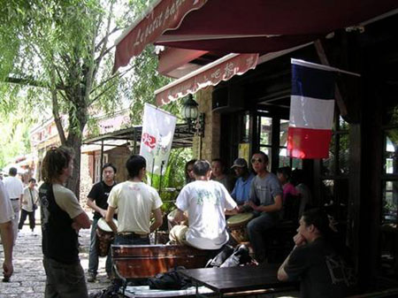 到麗江束河古鎮(zhèn)發(fā)發(fā)呆